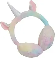 [LIFKOME] 1Pc Unicorn Earmuff for Winter Plush Ear Cover Warm Ear Protection for Adults Adorable Design for Cold Weather Craftsmanship Convenient Storage