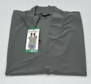 Buffalo David Bitton Women's Knit V-Neck with Cap Sleeve Blouse, Sedona Sage, XL