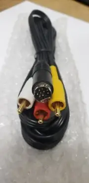 New (9-Pin) Mega Drive Ver. 2 & Sega Genesis Ver. 2 (A/V) Audio Video Cable