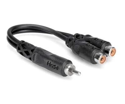 Hosa Y Cable, RCA to Dual RCAF