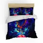 Single/Double/Queen/King Bed Quilt/Doona/Duvet Cover Set Rick and Morty Linen