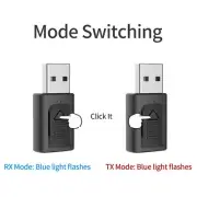 4-In-1 USB Bluetooth-Compatible Transmitter Receiver 5.0 TV Audio Transmitter