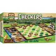 Masterpieces Checkers Jr Ranger National Parks Kids Tabletop Board Game 6y+