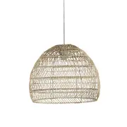 Merci Large Natural Woven Rattan Pendant Shade