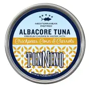 Tonnino Albacore Tuna in Water Premium Chunks with Chickpeas Corn & Carrots i...