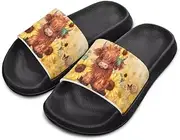 [Cugasmaru] Kids Summer Sandals Cute Cartoon Slides for Girls & Boys Beach Pool House Shoes