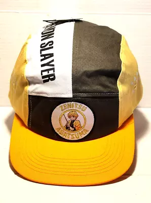 DEMON SLAYER: ZENITSU AGATSUMA BallCap Adjustable Strap Hat Size Adult/Teens
