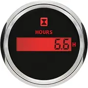 ELING Digital Hour Meter Gauge 52mm(2") with Backlight 12V/24V