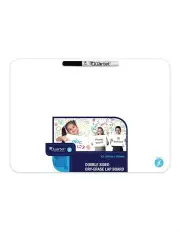 Quartet 2 Sided A3 Lap Board Blank Double-Sided Whiteboard School/Home with Marker