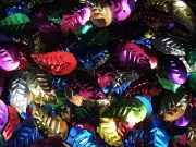 Sequins Leaves Metallic Mix 25g DIY Crafts Decoration Costumes