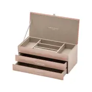 One Six Eight London GABRIELLA Blush Large Jewellery Box