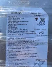 NEW Seagate Barracuda 7200.8 300GB Internal 7200RPM 3.5" (ST3300831AS) HDD