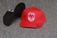 在飛比找Yahoo!奇摩拍賣優惠-美國進口 SPITFIRE 紅色經典 滑板帽 棒球帽 經典復