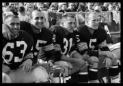 Green Bay Packers Fuzzy Thurston Max McGee Jim Taylor and Paul Hor- Old Photo 1