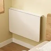 32x24in Wall Mounted Folding Workbench Heavy Duty Fold Down Kitchen Table Hideaway Laundry Folding Table Floating Collapsible Wall Table/Desk