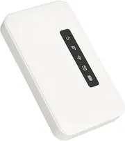 [Goshyda] 4G Mobile WiFi Hotspot, 4G LTE Mobile WiFi Router with SIM Card Slot, 2600mAh Portable WiFi Modem Support 32 Users, for Travel Business Car Users