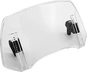 R1250RT R1250RS Motorbike Windshield Extension Adjustable Spoiler Deflector for B&MW R1200RT R1200RS K1200GT C400X(Transparent)