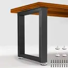 Metal Table Legs 28”Height 24”Wide Heavy Duty Furniture Legs, DIY Modern Desk Le