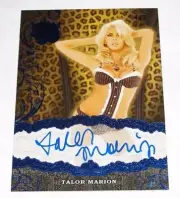 2015 Benchwarmer TALOR MARION Sin City #73 Blue Auto/5 PLAYBOY Fast & Furious