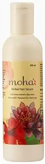 moha: Herbal Hair Serum For Men & Women | Non Sticky & Non Greasy Hair Serum For Silky & Smooth Hair, Tames Frizzy Hair | Strong, Tangle Free & Frizz-Free Hair (100 ML)