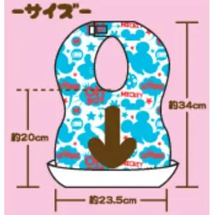 日本迪士尼米奇拋棄式圍兜兜10入｜飯巾紙圍兜吃飯圍兜防漏圍兜一次性圍兜口水巾