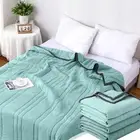 Temperature-regulating Blanket Summer Quilt Ice Silk for Sleep Lightweight