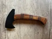 Handmade Carbon Steel Tribal Maple Tomahawk Tactical Axe For Hunting & Camping