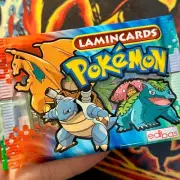 Pokemon Lamincards Factory Sealed Pack - Edibas 2006 Clear Cards