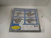 (2 Pack) Apostrophe Games Road Baseplates 10x10