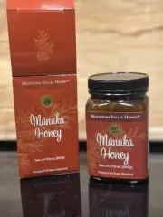 New Zealand 100% Pure Raw Manuka Honey 500g (1.1 Ib) Gift Box MGO 83+