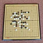 磁性圍棋套裝兒童初學折疊式五子棋成人小學生黑白棋子便攜棋盤