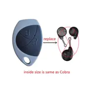 Remote Key Shell 2 Buttons Fob Cover Replacemen Case for Malaysia Local Toyota TRUGUARD Alarm Cobra 7777 1046 3196