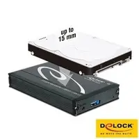 在飛比找PChome商店街優惠-【EC數位】Delock eSATAp 2.5吋硬碟外接盒 