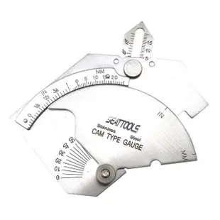 【工具達人】焊道萬用規 銲道規 熔接規 焊接角度規 銲接角度規 銲接規 焊接規 焊接檢測尺 測量規(190-MG8)
