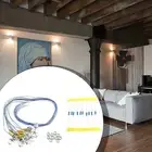 LED Street Lamps Complete Lamps For H0 Houses Building 10 Piece 20mA AC Or DC