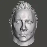 Michael Myers Halloween custom head for 4" 6" 7" 12" action figures