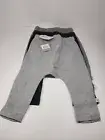 Honest Baby 3/6 Months Black Gray Organic Cotton 3 Pack Harem Pants NWT