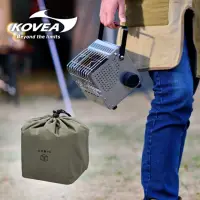 在飛比找momo購物網優惠-【KOVEA】CUBIC 不鏽鋼復古方形暖爐 KGH-201