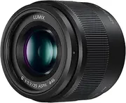 [Panasonic] LUMIX G Series 25mm F1.7 Micro Four Thirds Fixed Focal Length Ultra High Refractive Index Lens (H-H025E-K)