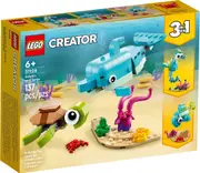 LEGO Creator 3-in-1 31128 Dolphin and Turtle