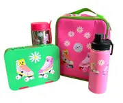 My Family School Lunch Bundle - Skate - Includes Bento, Cooler Bag, Food Jar and Water Bottle!