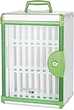 Golfaost Cell Phone Holder Storage Cabinet for Classroom, Mobile Phone Safes Lock Box with Handle and Lock Desktop, for Classroom Office,36PCS