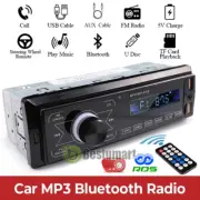 Bluetooth Marine Car Stereo Audio Receiver-Single DIN, Hands-Free Call Answering
