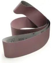 3M Cloth Belt 302D, P120 J-weight, 2 in x 132 in, Film-lok, Full-flex, 25/Pac