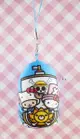 【震撼精品百貨】ONE PIECE&HELLO KITTY_聯名海賊王喬巴&凱蒂貓系列~鎖圈-藍沙包(海盜船)