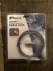 NEW! Targus Defcon CL Laptop Cable Combination Lock