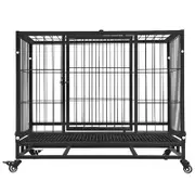 FLOOFI Dog Cage 46" (with wheels)