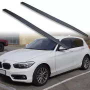 FYRALIP Matte Black Side Skirt Extension Rocker Panel For BMW 1 Series F20 F21