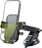 Car Phone Holder | Suction Cup Car Phone Holder | Cradles Dashboard Bracket Rack for Automobile Smartphone Vehicle