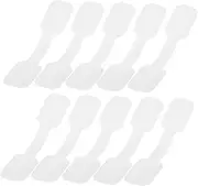 KICHOUSE 30pcs Cable Cable Markers and Tags Cable Labels Tags Labels for Cable Cord Label Stickers Colorful and Writable Cable Labels Cable Organizer Wire Tags Labels White Nylon